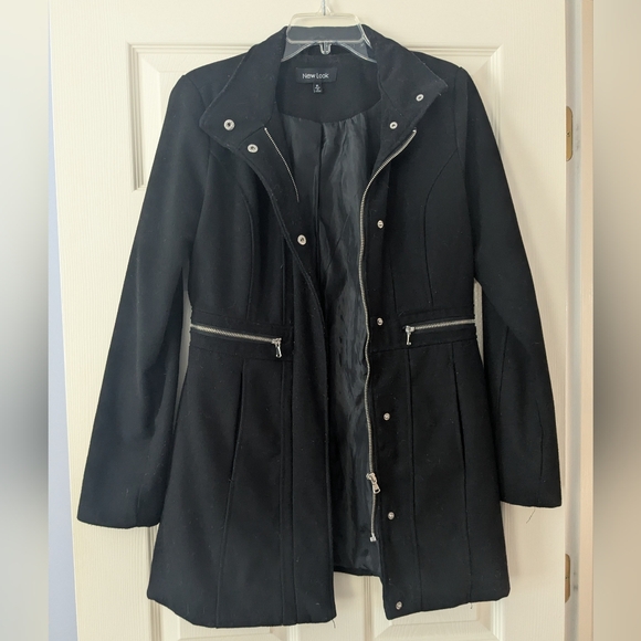 New Look Jackets & Blazers - Women's Black Trench Coat